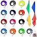 Hicdaw 29PCS Magic Worms Wiggly Worms with Magic Scarves Twisty Fuzzy Worm Toys for Carnival Kid Party Favors