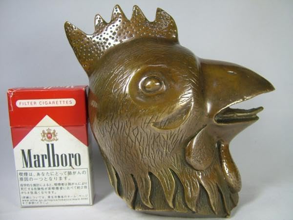 龍香堂 円明園十二生肖獣首銅像酉 とり 龍香堂 明園十二生肖獣首銅像