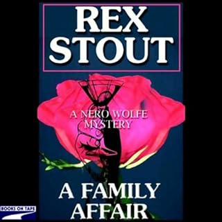 A Family Affair Audiolibro Por Rex Stout arte de portada