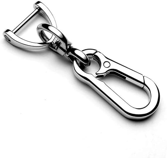 Amazon Co Jp キーホルダー 亜鉛合金素材 車キーホルダー キーリング 車 自転車 バイク 家 吊り下げ カラビナ 軽量 キーチェーン 脱落防止 紛失防止 取付簡単 銀 組み合わせ 車 バイク