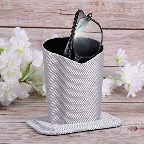 Supvox Brillenhalter Einfacher Brillenständer Aus Holz 4.72X4.57X3.62 Zoll Kompakte Brillenablage Für Schreibtisch Büro Und Zuhause Praktisch Für Sonnenbrillen Und Lesebrillen