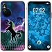 Produktbild PhoneNatic Case kompatibel mit Apple iPhone XS Max Silikon-Hülle Retro Wave Einhorn M2