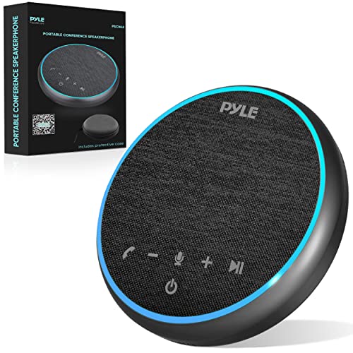 Pyle Portable Conference Speakerphone with Bluetooth and USB