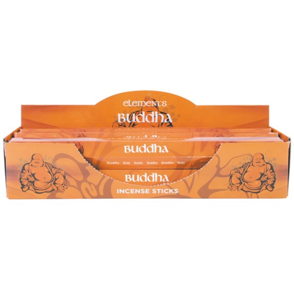 B&Q -  Set Of 6 Packets Of Elements Buddha Incense Sticks