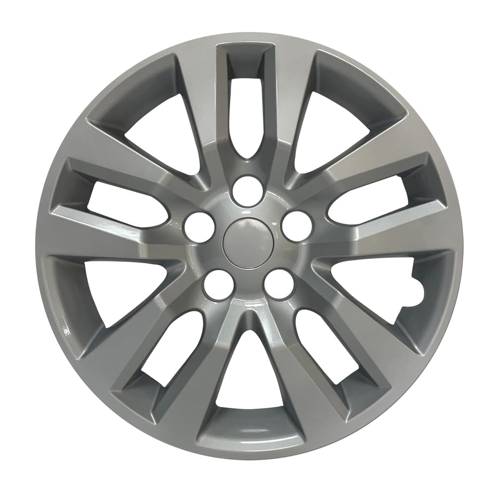 Mayde 16-Inch Hub Caps Replacement Ideal for 2013-2018 Altima Models, Replacement Wheel Cover, Silver, 1 Piece