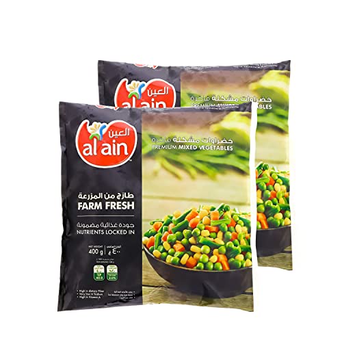 Al Ain Mixed Vegetables Value Pack 2 x 400g