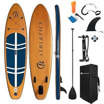 wood stand up paddle board