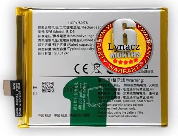 Image of Original B-D5 Batery Compatible with Vivo V7, (Y75-4G) Y75A, 1718 with Warranty