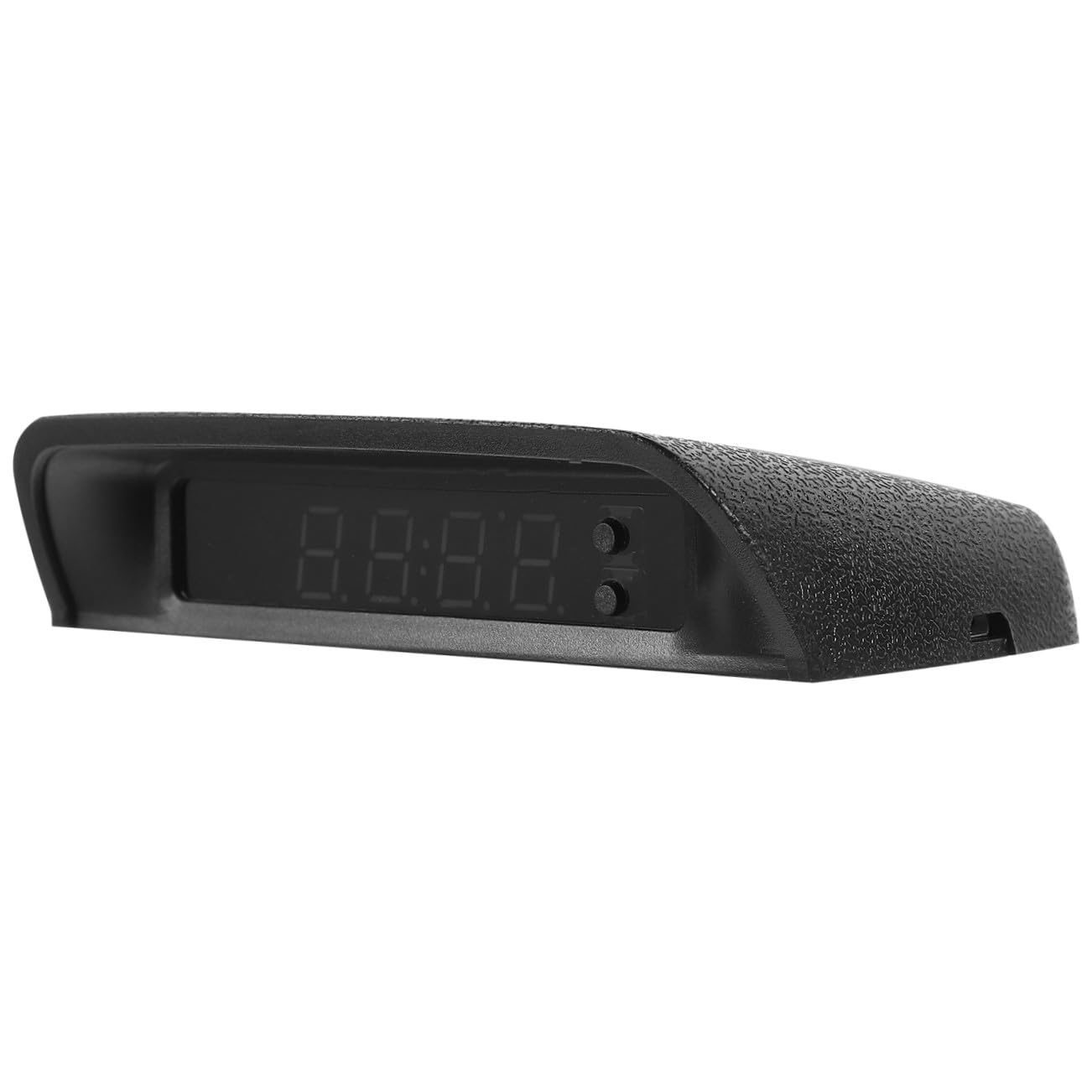 Car Dash Clock Thermometer Solar Powered Electronic High Precision Vehicle Clock with Night Light for Dashboard Interior Accessories