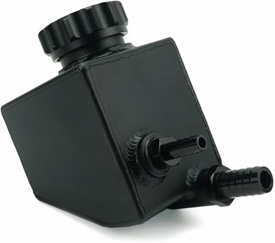 Car Alloy Power Steering Tank Reservoir Can For Commodore V6 V8 VT VX VU VY VZ VE LS1 LS2 black