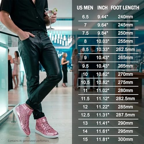Image of IGxx Gold Shoes Sparkly Men Glitter Shiny Sequin Metallic Boots