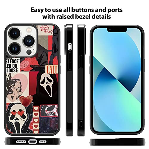 Helloween Ghostface Phone Case For Iphone 11 12 13 14 Pro Max Mini Xr X Xs Max 7 8 Plus Case,Best Durable Protective Tpu Shockproof Grim Reaper Telephone Phone Case For Women Girls Men Iphone Case #TOP3