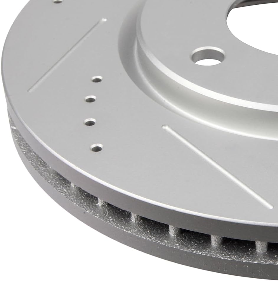 SCITOO Disc Brake Rotors Kits 53004 Front Vented Brake Rotors Fit For Chrysler For Town & Country 2001-2007,For Chrysler For Voyager 2003,For Dodge For Caravan 2001-2007