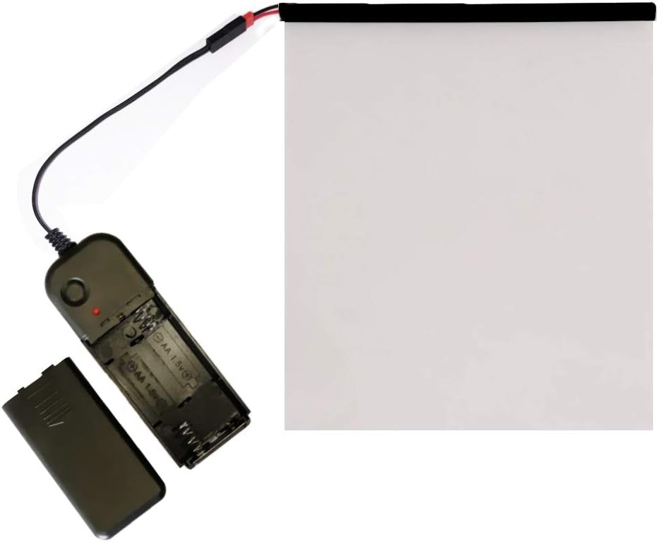 SW Smart Film Switchable Electric PDLC Smart Glass Window Tint for Home Office Conference Room 6"x6" Sample