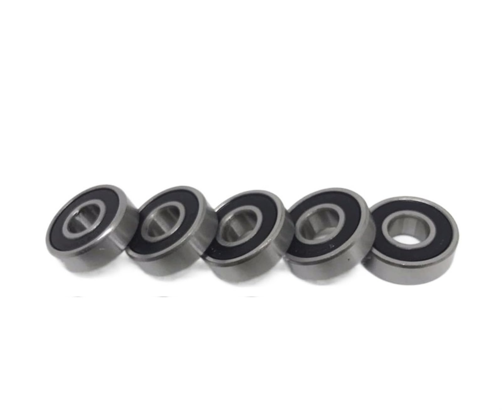 VSPPJYFG Bimetal Seal Shield Micro deep Groove Bearing 2pcs 6203-2RS 17x40x12mm Deep Groove Ball Bearing