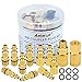 astarye Conector de Aire Conector de Aire Conector, Kit de 1/4 NPT Conector de Aire 12 Unidades de Tipo Industrial D Conector