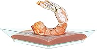 Vista 8 de Restaurantware Mini platos de aperitivo de 4 x 2 pulgadas, 100 platos triangulares desechables – Sirve muestras de aperitivos o aperitivos