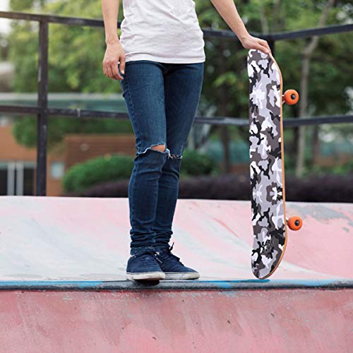 CLISPEED Fita de Aderôncia Do Skate Bolha Livre á  Prova D 'água Preto Anti Derrapante Griptape par