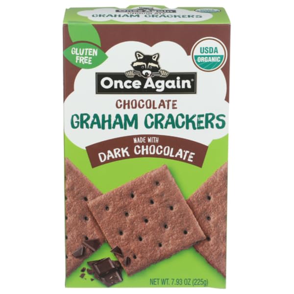 Once Again Graham Crackers, Dark Chocolate, USDA Certified Organic, Gluten Free, 7.93 Ounce (Pack of 6)