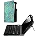 Fintie Keyboard Case for Samsung Galaxy Tab E 8.0, Slim Fit Folio PU Leather Case with Detachable Magnetical Bluetooth Keyboard for Galaxy Tab E 32GB SM-T378/Tab E 8.0 SM-T375/T377, Shades of Blue