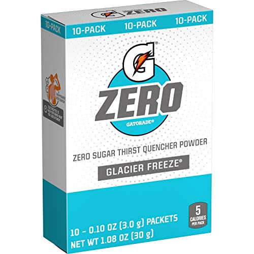Gatorade - Sports Drinks G Zero Powder Packets Glacier Freeze, 0.10 Ounce(Pack Of 10) #TOP7