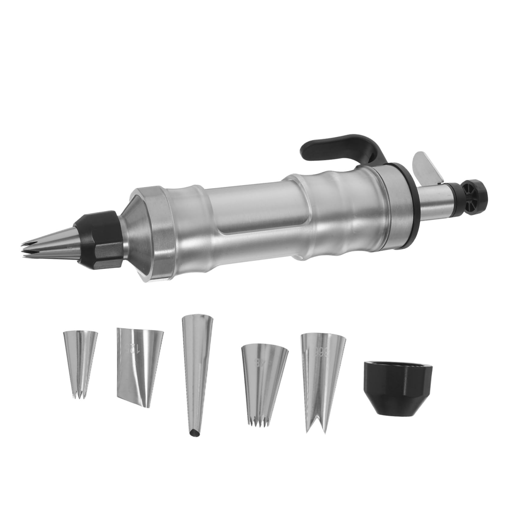 INOOMP Decorador de Postres y Moldes para Galletas Acero Inoxidable Mango Ergonómico Herramienta Multifuncional para Cocina
