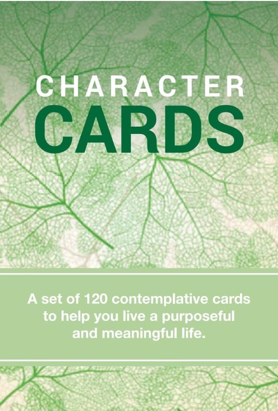 The Virtues Project Character Cards comprise 120 Virtue and Value Cards, Including Activities to Foster Personal and Corporate Development, Cultivating Character and a Positive Culture.