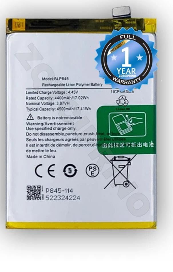 Image of Original BLP845 Battery for Oneplus Nord CE 5G EB2101 EB2103 Battery with 1 Year warrenty****(N292)