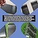 Supvision Black Durable Rubber Starting Blocks Replacement- Premium Track & Field Indoor Starting Block Rubber Set (1 Pair)
