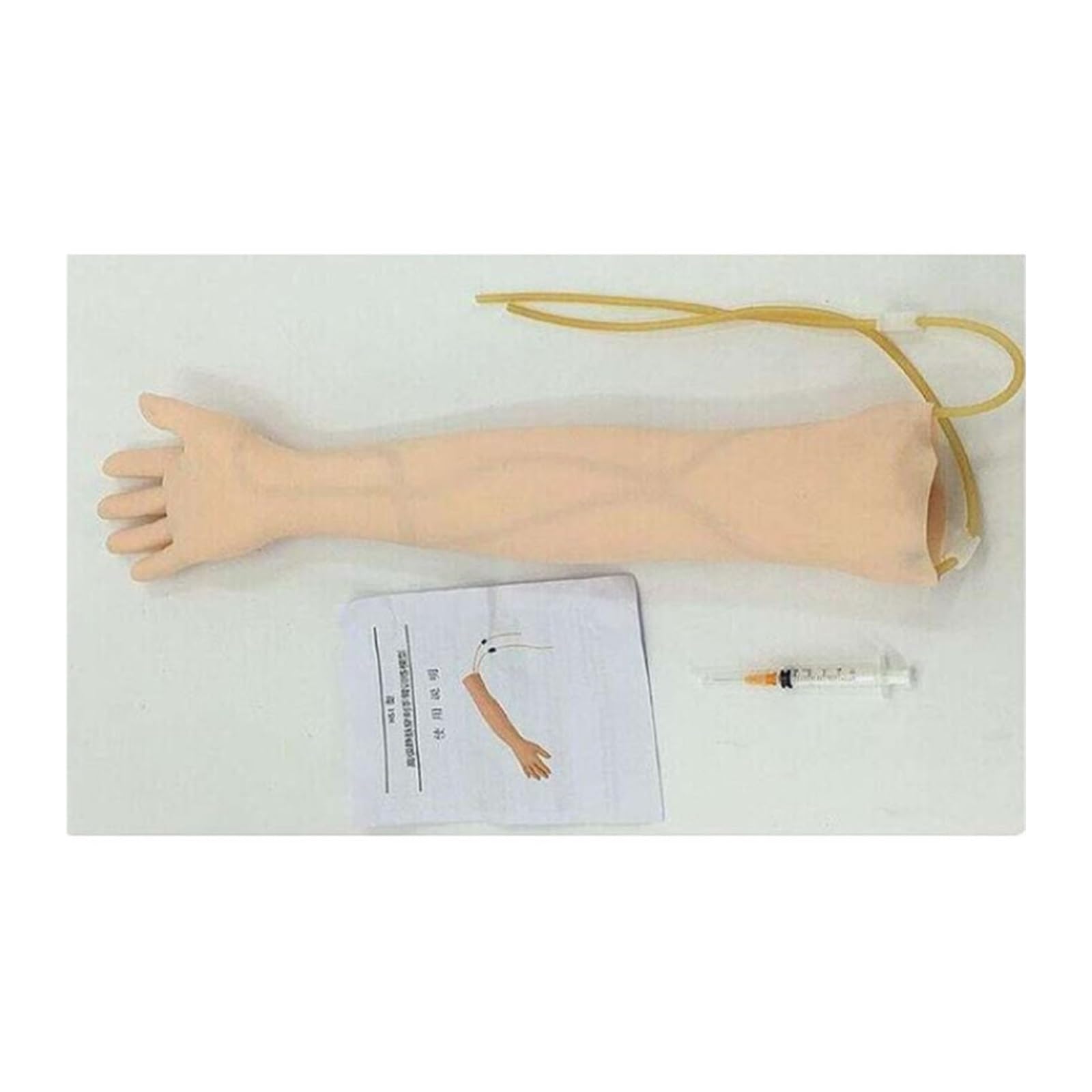 Naturalnej wielkości anatomiczny flebotomia wenipunktura ćwiczenie ramię anatomia ćwiczenia wstrzykiwania medyczny symulator zestaw do szkolenia pielęgniarki Dla początkujących majsterkowiczów(B)