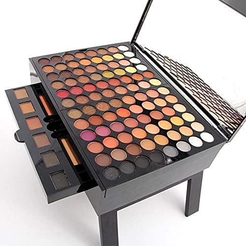 Fantasyday Pro Gift Set Piano Makeup Palette All In One Makeup Kit 180 Colors Eyeshadows Palette Cosmetic Palette Includes Face Powder, Blush, Eyeliner, Eyebrow Powder, Mirror And Eyeshadow Brush #TOP2