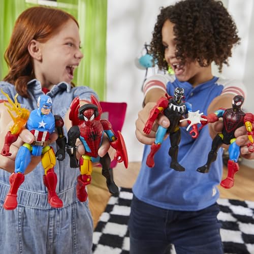 Spider-Man Marvel MixMashers Custom Mix-and-Match Action Figure & Accessories, 5-Inch-Scale Super Hero Toys for Kids Ages 4+ - image 8
