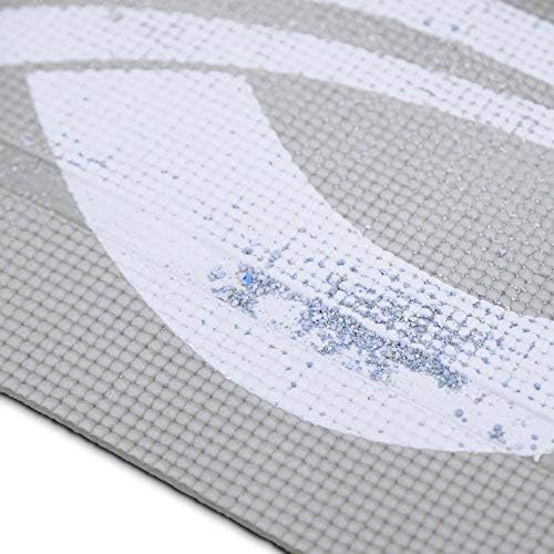 PetFusion SmartGrip EXTRA LARGE Cat Litter Mat, Gray, (35 x 24"). [Easy cleaning, Stylish Pattern, Soft on Paws for Finicky Cats] - No Phthalates or VCMs