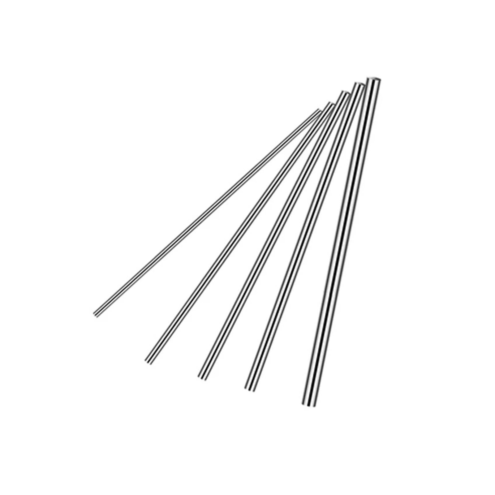 Runder Wolframkarbid-Stab 10PC 1,0MM Hartmetall verschleißfest und hohe Härte Rundstab CNC-Maschine Rundstab(1.0mmX100L)