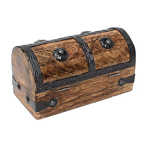 Nautical Cove Treasure Chest Keepsake and Jewelry Box Wood - Toy Treasure Box