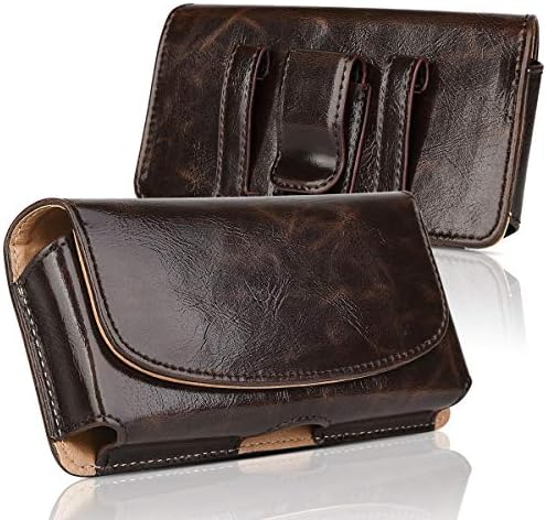 Belt Holster Case for iPhone 16 Pro Max 17 Pro Max, kiwitatá Horizontal Belt Clip Phone Holder Pouch Case for iPhone 15 Pro Max 16 Plus/13 Pro Max Galaxy S24 Ultra S23 Ultra A54 A53