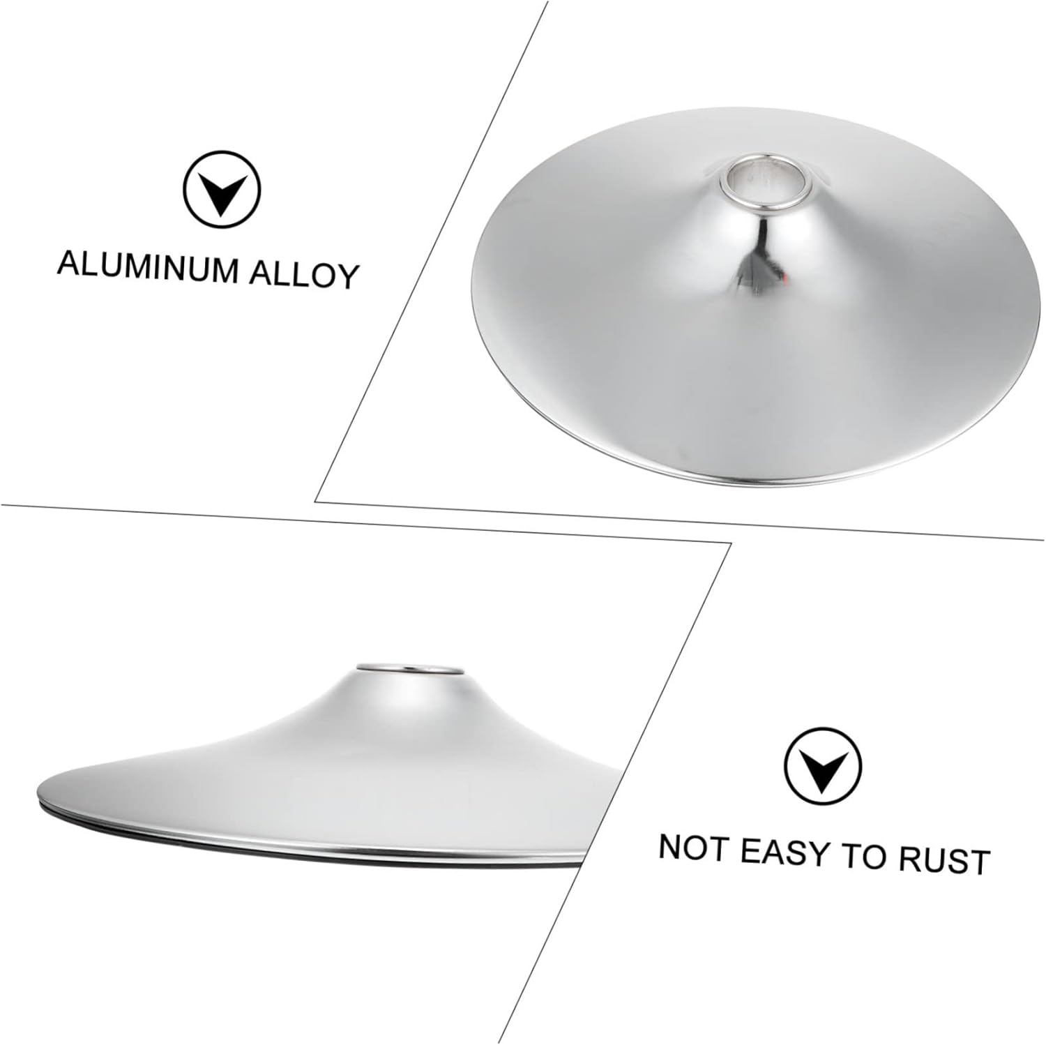 Alipis 1pc Bar Table Chassis Round Base Accessories for Office Chair Bistro Table