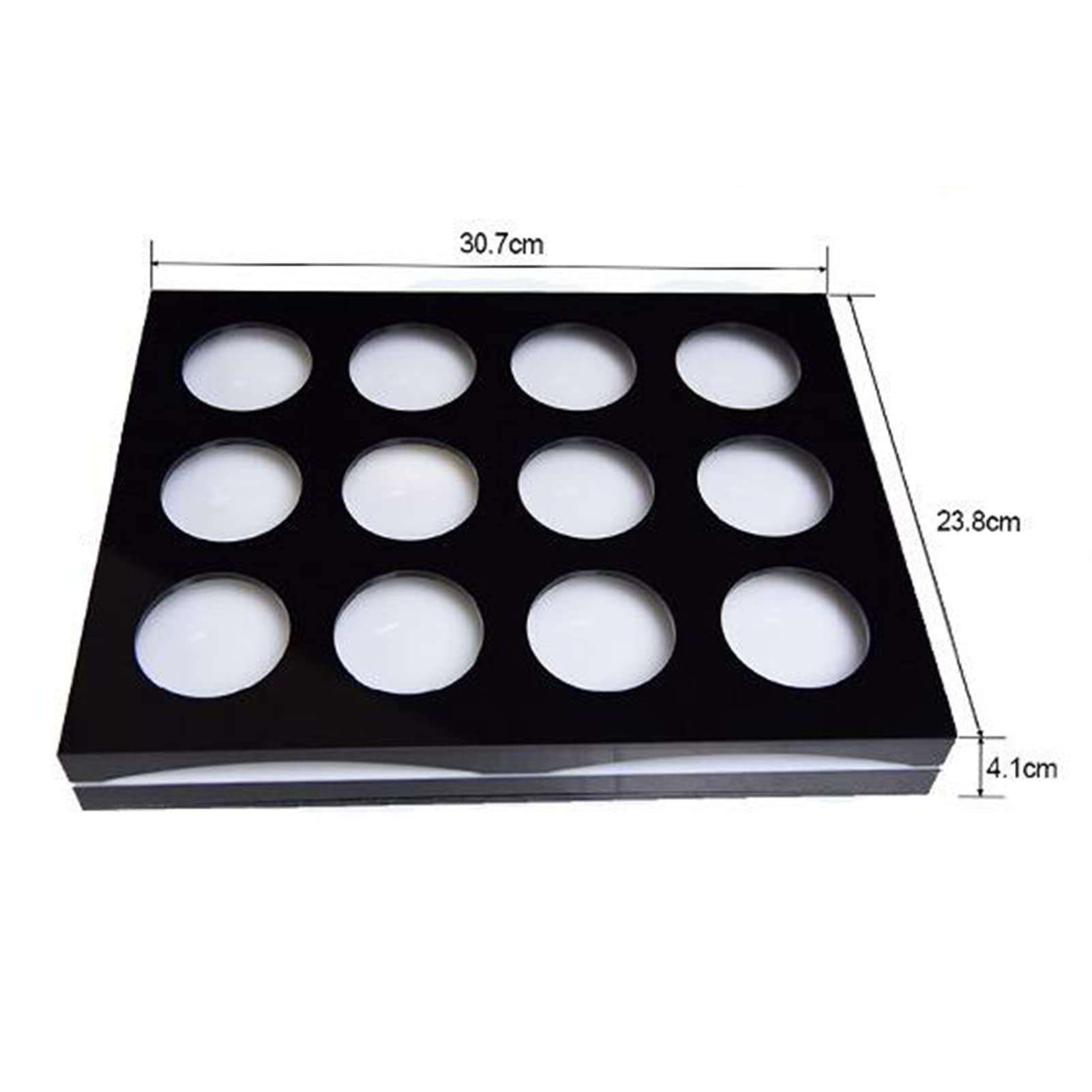 Espositore a LED in acrilico con 12 griglie colorate dimmerabili portabottiglie illuminato per bottiglie di vino e birra perfetto per mostre di vino e birra
