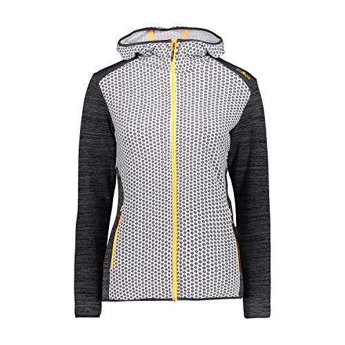 Preisvergleich Produktbild CMP Damen Fleecejacke 30E9866 Jacke, Glacier-Antr-Cemento, D34