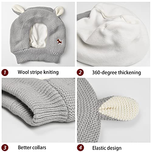Quiet Ears for Dogs Anxiety Barking Dog Ear Covers Muffs Snood for Noise 2PCS Dog Ear Hearing Earmuffs Fireworks Protection Anti Anxiety Dog Hat for Medium to Large Dogs (Large, Purple & Grey) Quiet Ears for Dogs Anxiety Barking Dog Ear Covers Muffs Snood for Noise 2PCS Dog Ear Hearing Earmuffs Fireworks Protection Anti Anxiety Dog Hat for Medium to Large Dogs (Large, Purple & Grey)