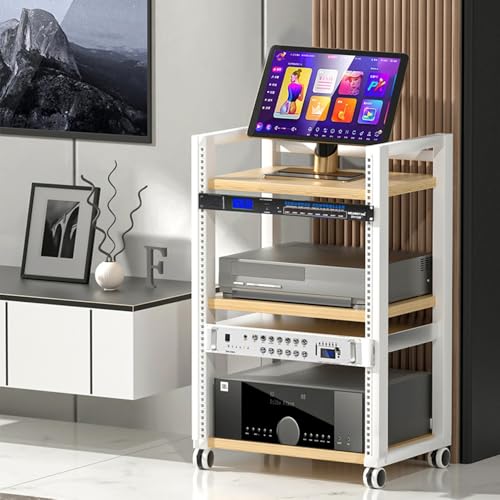 Meuble Audio-vidéo 12U d'angle : optimisez votre salon avec ce rack
