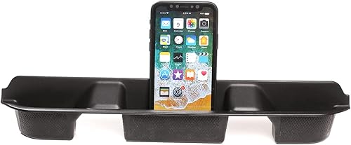 Miniatura 8 de YIWANG Caja de almacenamiento lateral de copiloto ABS negro guantera para Land Rover Defender 90 110 2020-2022 Accesorios de coche