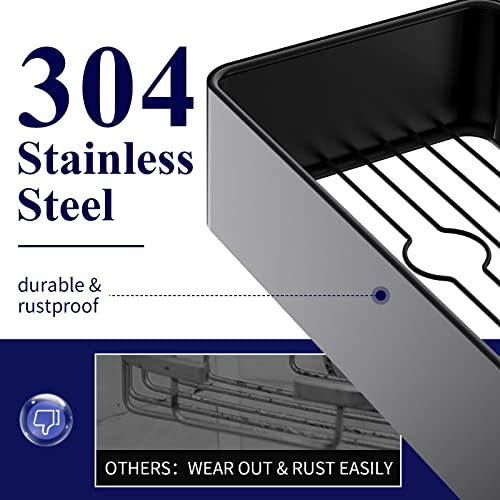 image for Kitsure Adhesive Shower Caddy - 3 Pack, Large Shower Organizers with a