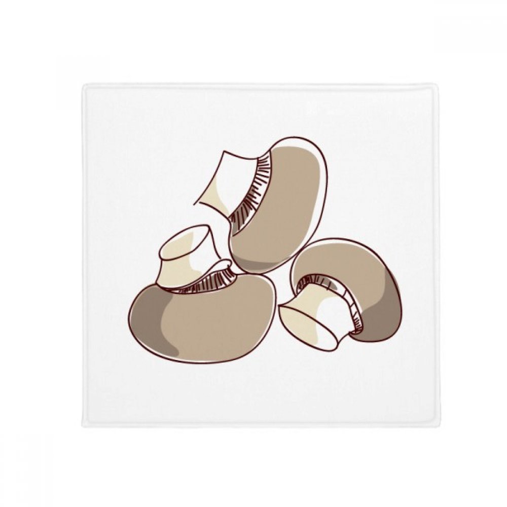 Tapis de sol antidérapant pour animaux domestiques 80cm motif champignon illustration cuisine