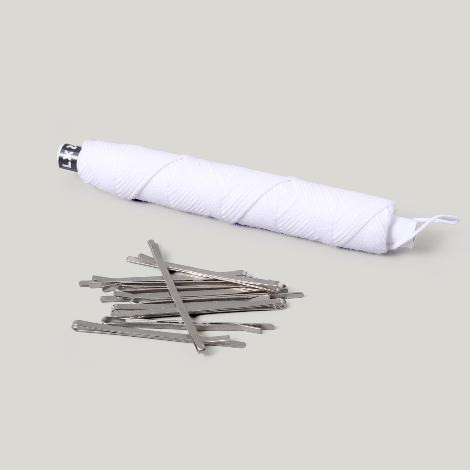 BOOWAN NICOLE 98 Ft Candle Wick Spool 24 PLY Braided LX & 20 Pcs Steel Candle Wick Holders for Candle DIY Craft Making