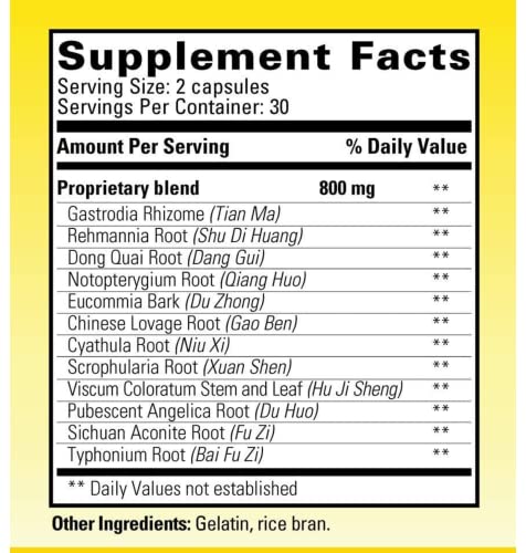 Tango Arthriphase Natural Herbal Joint Relief Supplement For Soothing Discomfort And Improving Joint Health (60 Capsules) #TOP6