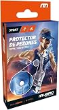 Mugiro Nuevo Protector de pezones más Finos, más Adhesivos y más discretos. Reutilizables. 2,3cm diametro. contra Rozaduras al Practicar Deporte, 4 Pares. Fabricado en España