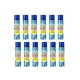 1001 Mousse Carpet and Upholstery Cleaner, Targets Tough Stains, 350ml, Pack of 12