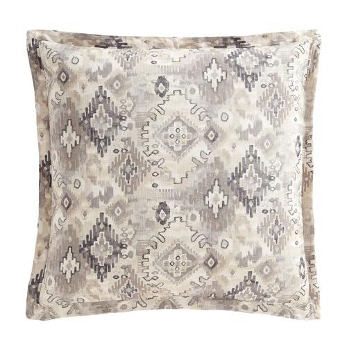 HiEnd Accents Velazquez Soft Washed Linen Euro Sham 27x27 inch