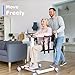 LCDOCTOR Patient Lift Transfer Chair, Transfer Chairs for Seniors, Sit to Stand Lift Aid,Transfer Wheelchair to Car Device, Shower Lift Aids for Elderly, Lift Assit Chair for Elderly and Disabled
